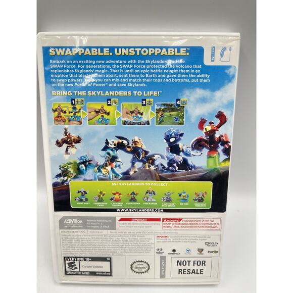 Skylander Swap Force Nintendo Wii 2013 Game Tested - Picture 2 of 6